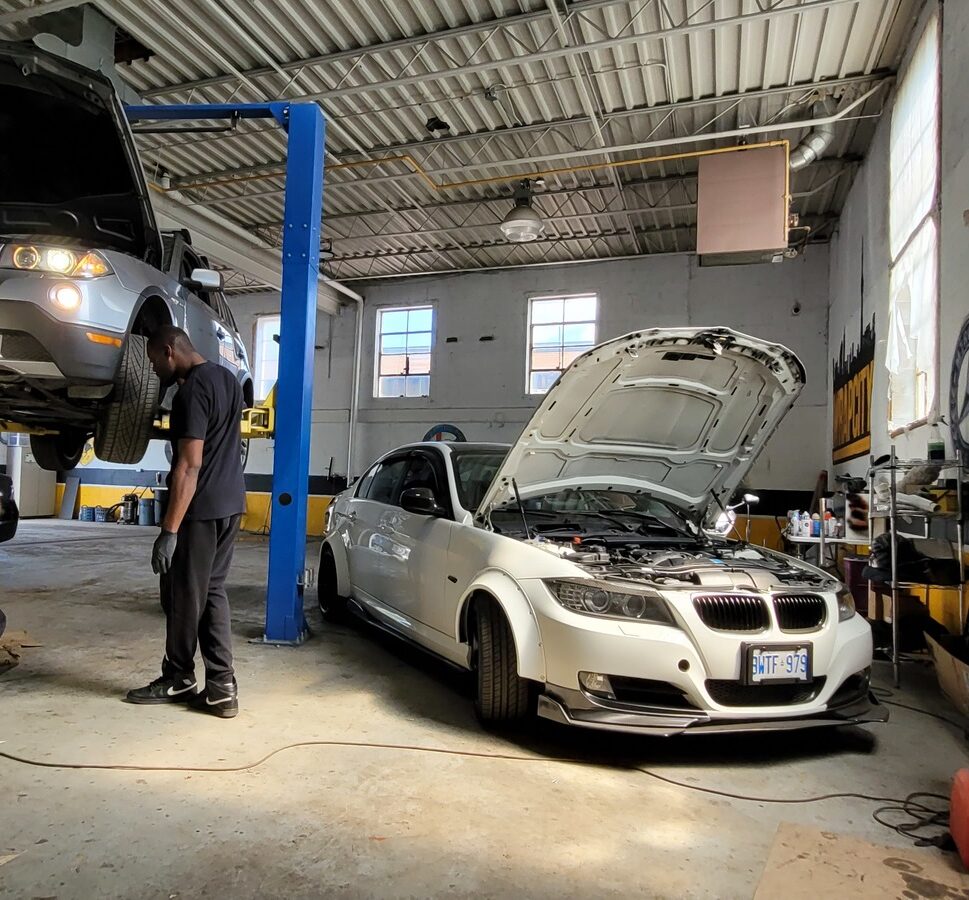 Working on BMWs